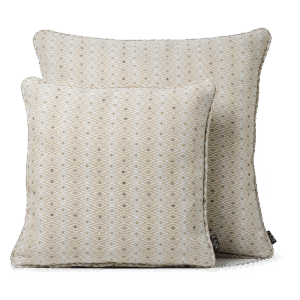LAZE sierkussen 'Diamond' beige - diverse maten