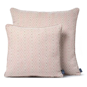 LAZE sierkussen 'Diamond' roze - diverse maten