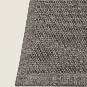 Op maat gemaakt buitenkleed fijn geweven donkerbruin